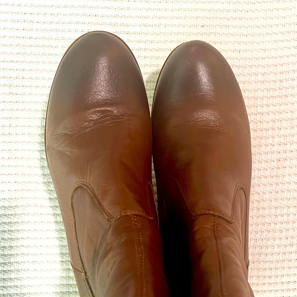 Womens Vintage Aldo knee high rich brown leather boots size 9 - Picture 7 of 14